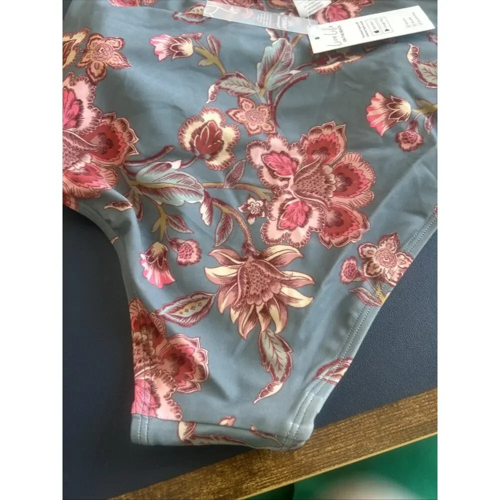 Cupshe Women's One Piece Swimsuit Tummy Control V Neck Bathing Suit Size Medium - Picture 15 of 16